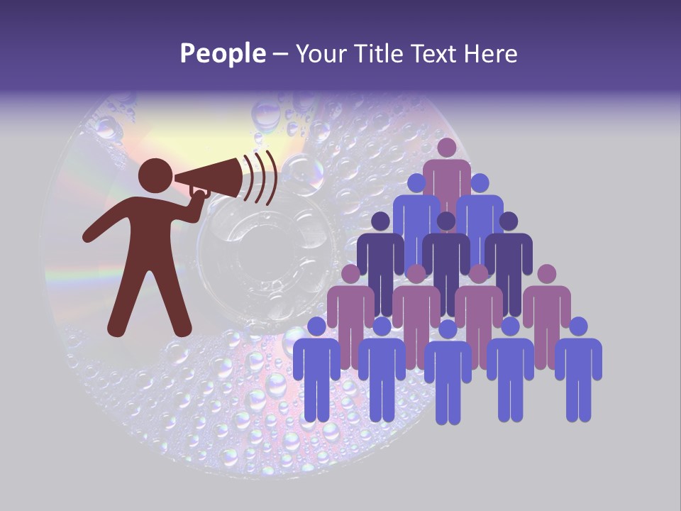 Cd Water PowerPoint Template