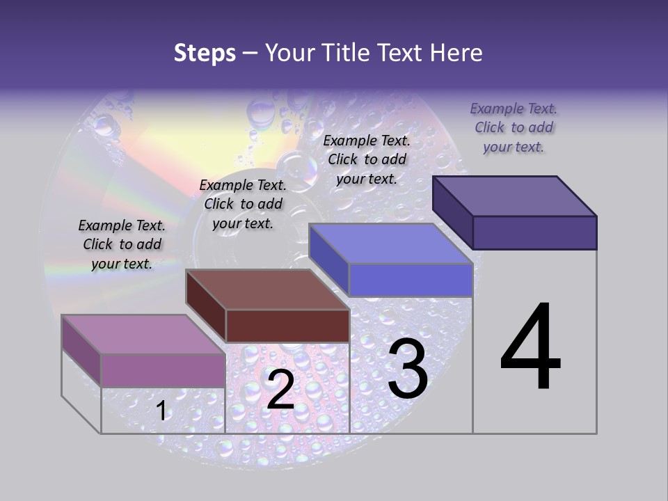 Cd Water PowerPoint Template