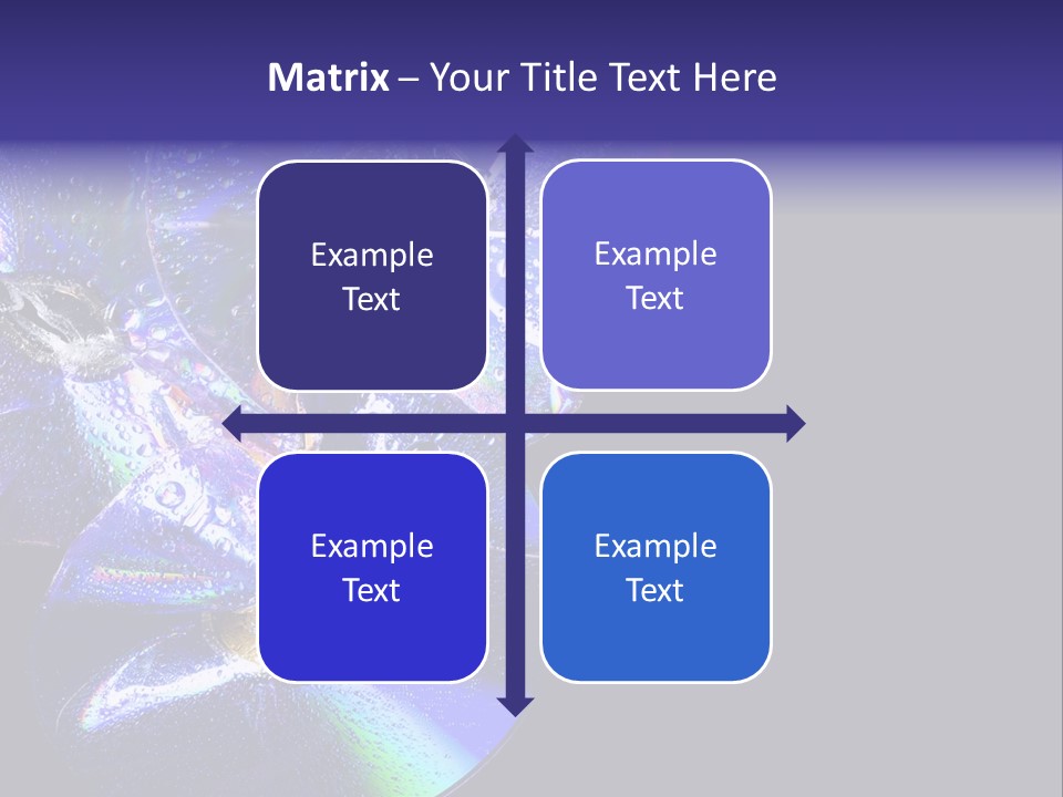 Drop Medium Colour PowerPoint Template