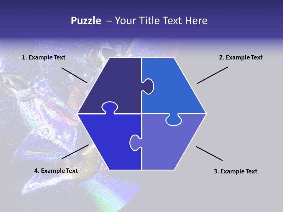 Drop Medium Colour PowerPoint Template