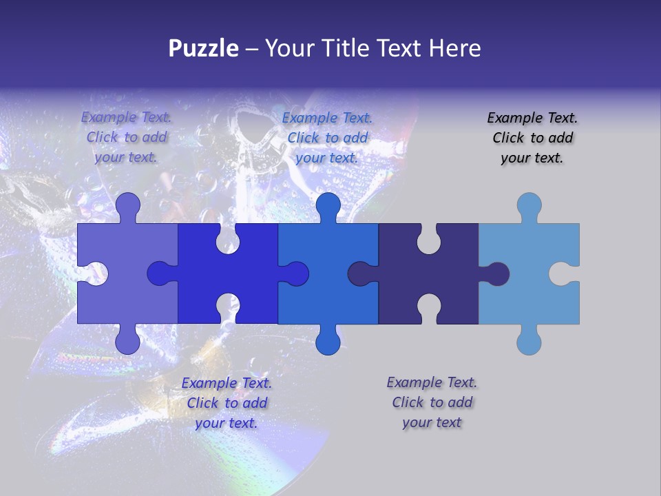 Drop Medium Colour PowerPoint Template