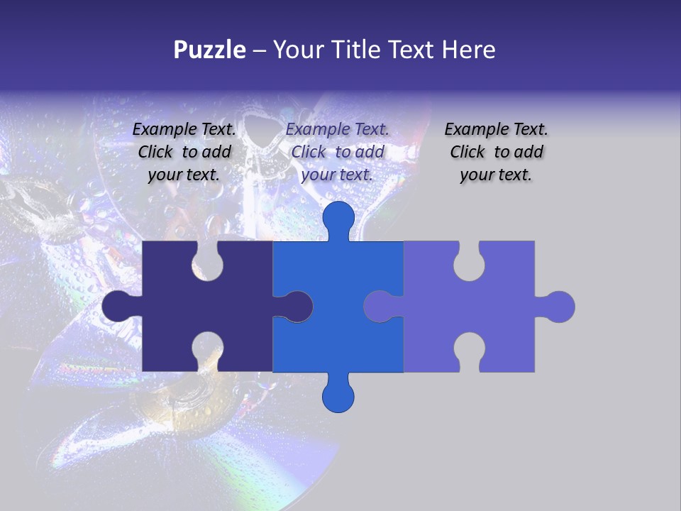 Drop Medium Colour PowerPoint Template