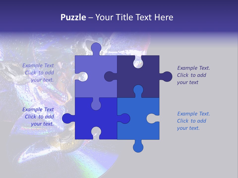 Drop Medium Colour PowerPoint Template