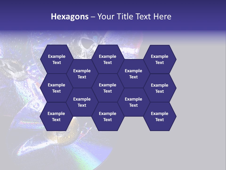 Drop Medium Colour PowerPoint Template