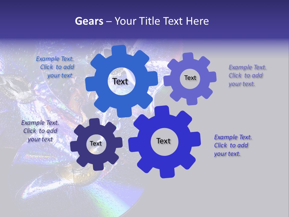 Drop Medium Colour PowerPoint Template