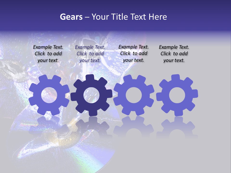 Drop Medium Colour PowerPoint Template