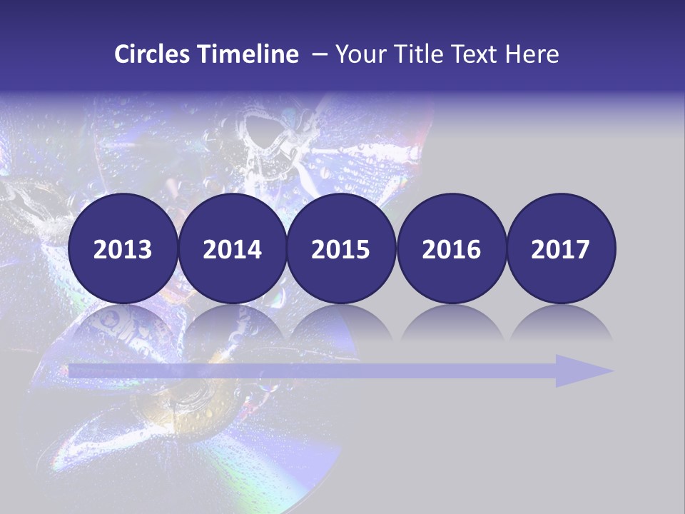 Drop Medium Colour PowerPoint Template