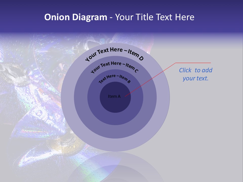 Drop Medium Colour PowerPoint Template