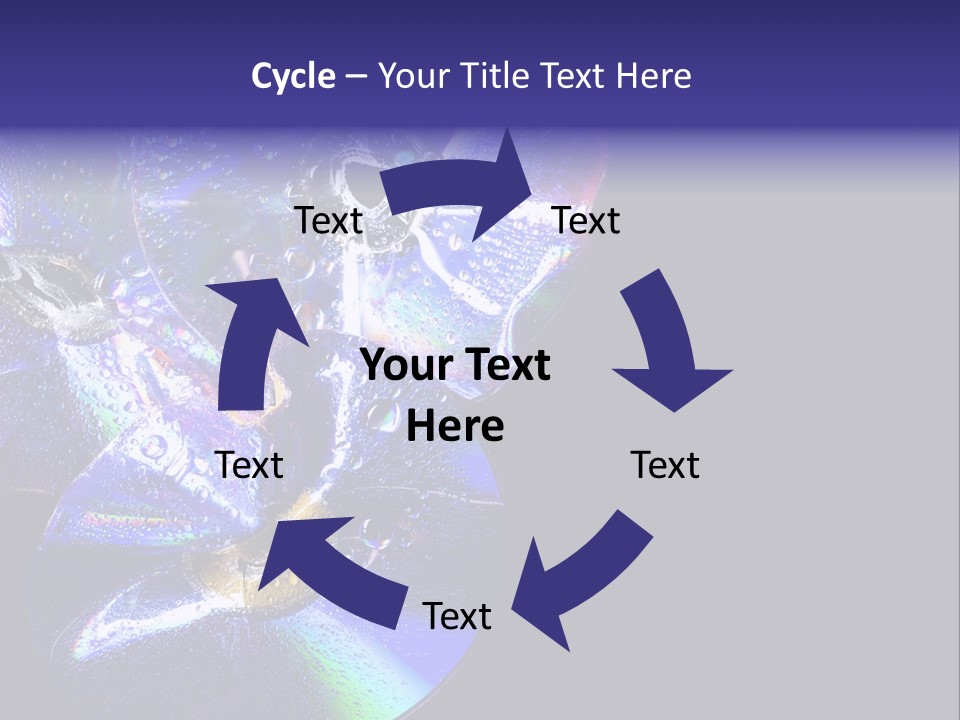 Drop Medium Colour PowerPoint Template