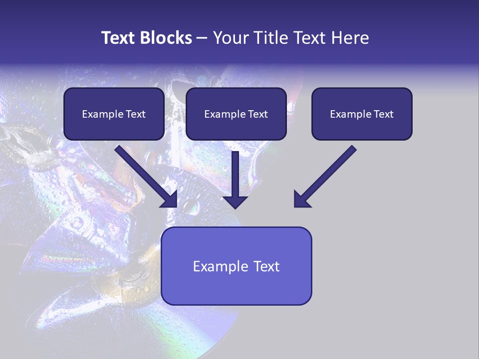 Drop Medium Colour PowerPoint Template