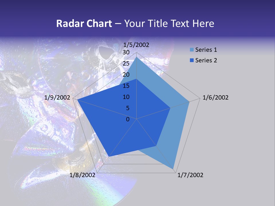 Drop Medium Colour PowerPoint Template