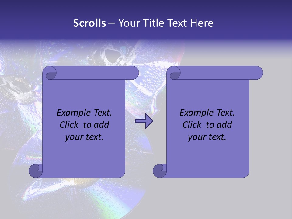 Drop Medium Colour PowerPoint Template