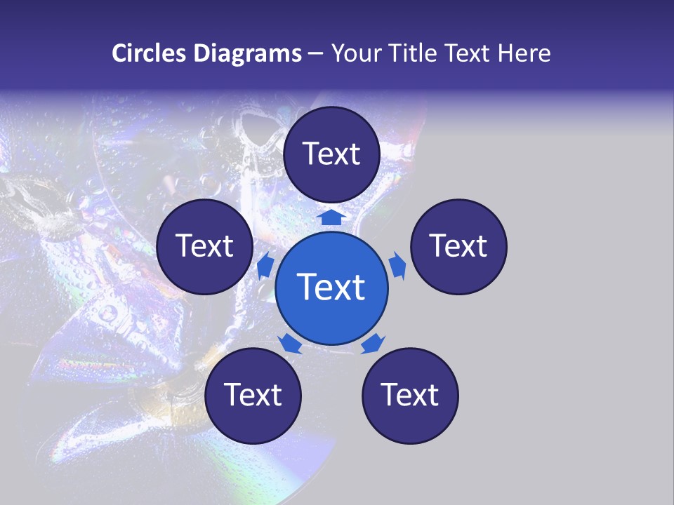 Drop Medium Colour PowerPoint Template