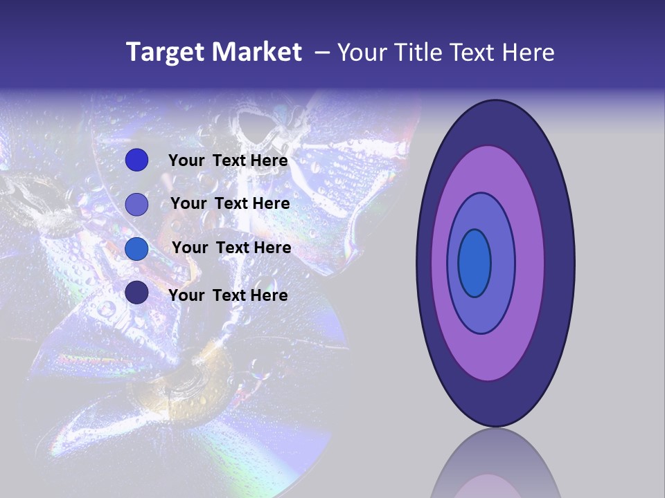 Drop Medium Colour PowerPoint Template