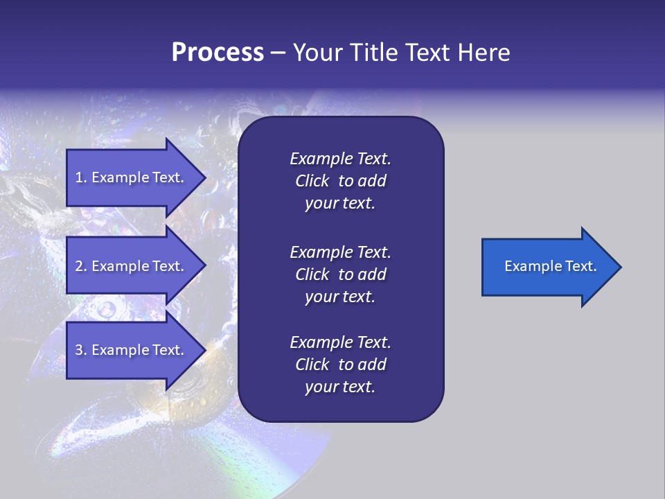 Drop Medium Colour PowerPoint Template