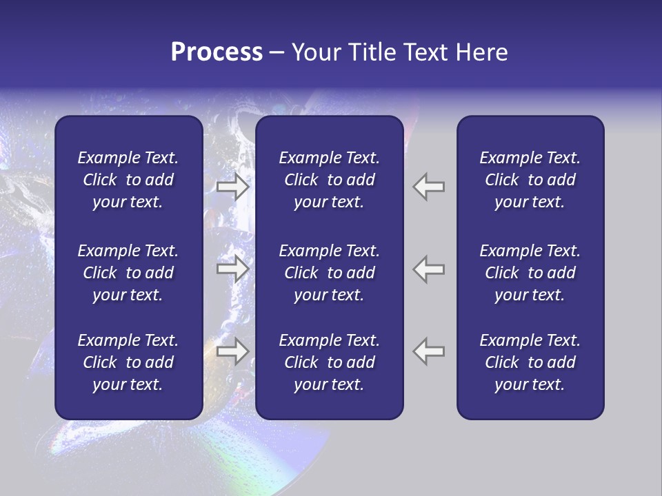Drop Medium Colour PowerPoint Template