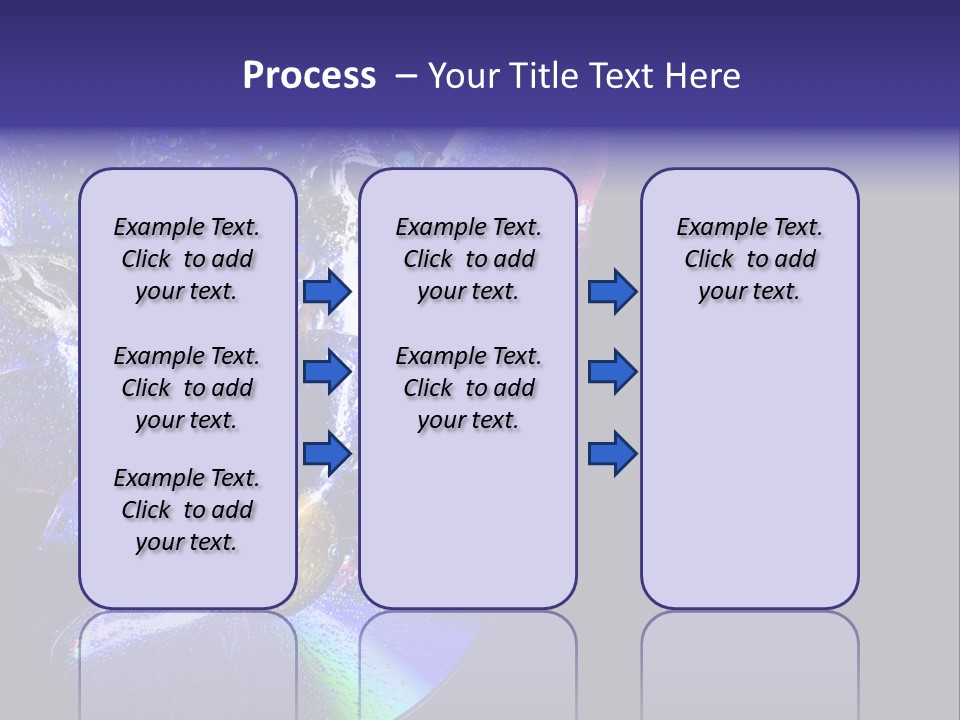 Drop Medium Colour PowerPoint Template