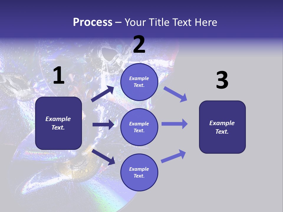 Drop Medium Colour PowerPoint Template