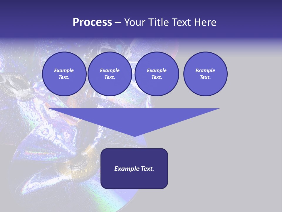 Drop Medium Colour PowerPoint Template