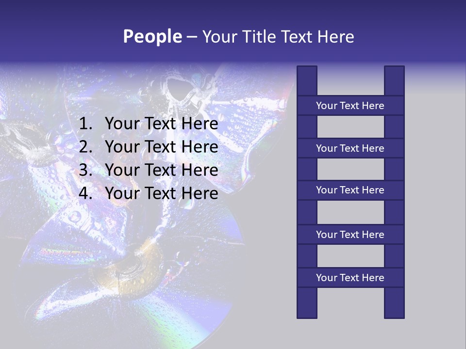 Drop Medium Colour PowerPoint Template