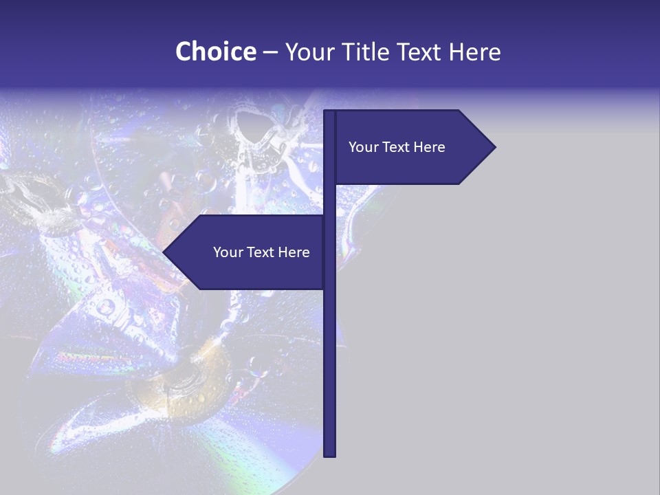Drop Medium Colour PowerPoint Template