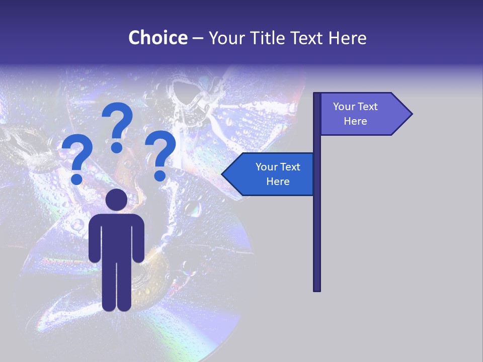 Drop Medium Colour PowerPoint Template