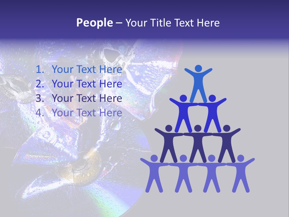 Drop Medium Colour PowerPoint Template