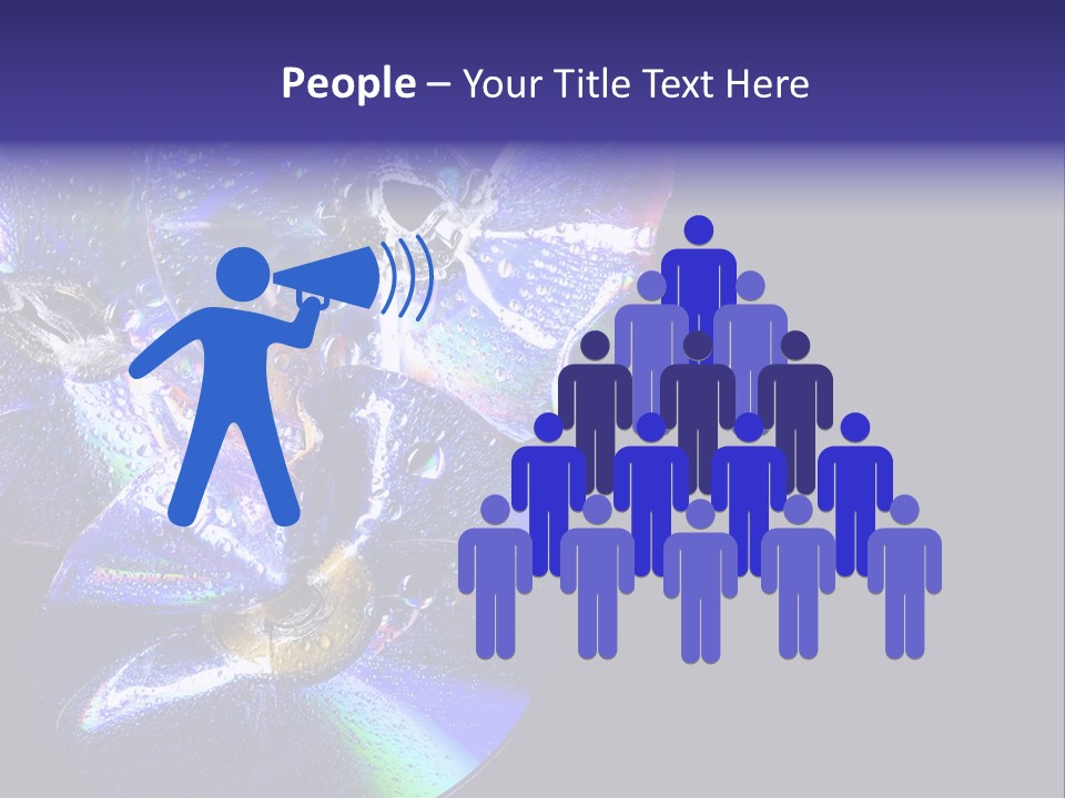 Drop Medium Colour PowerPoint Template