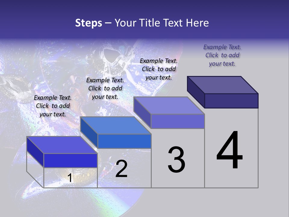 Drop Medium Colour PowerPoint Template