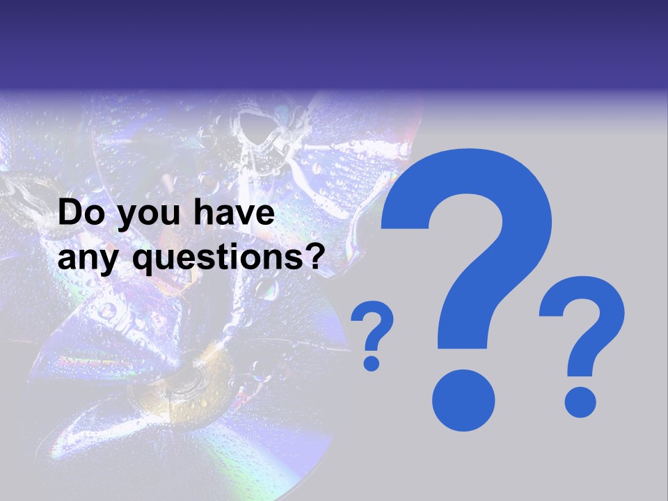 Drop Medium Colour PowerPoint Template