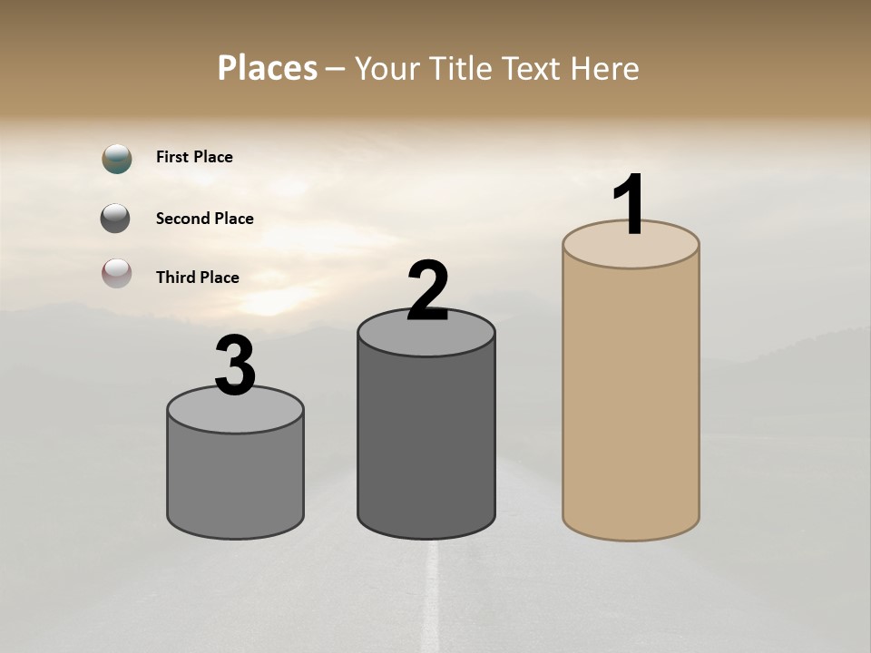 Misty Road PowerPoint Template