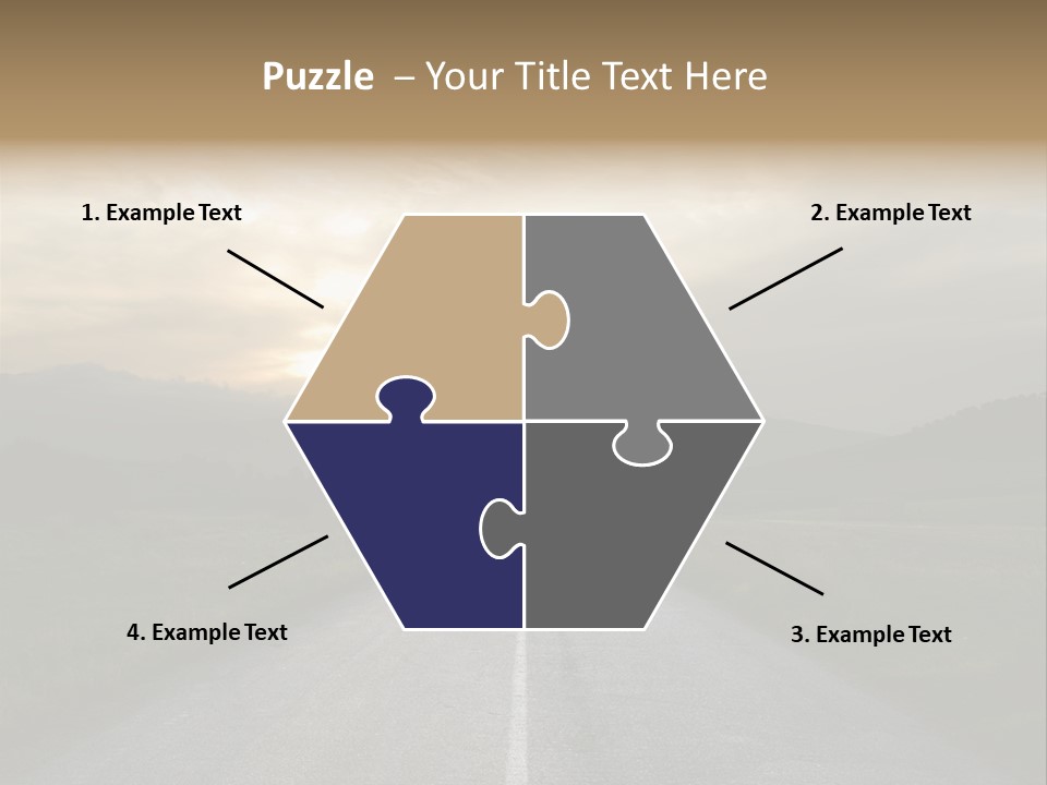 Misty Road PowerPoint Template