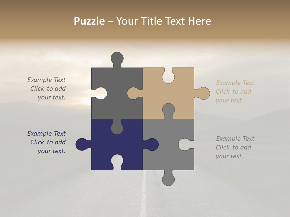 Misty Road PowerPoint Template