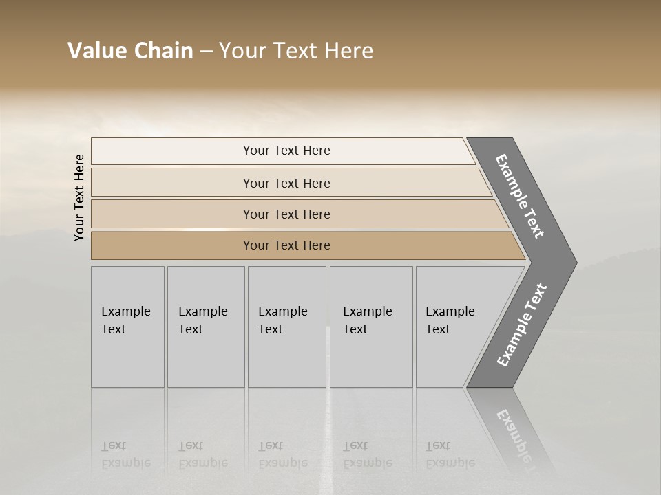 Misty Road PowerPoint Template