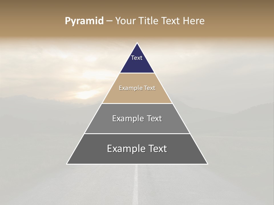 Misty Road PowerPoint Template