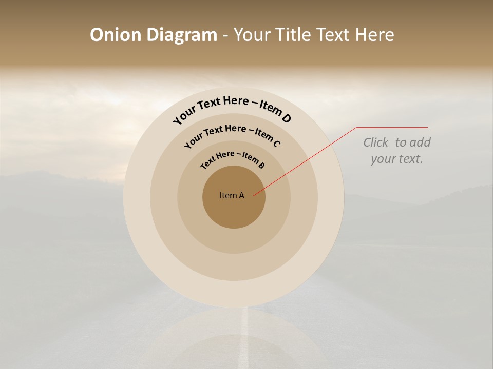 Misty Road PowerPoint Template