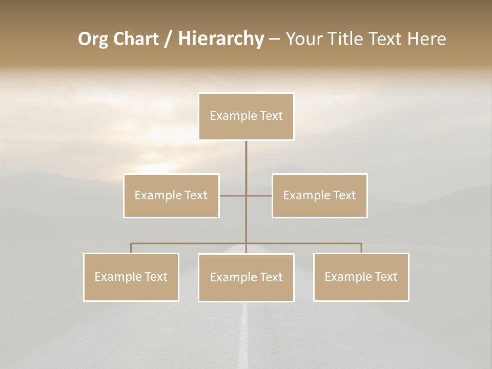 Misty Road PowerPoint Template
