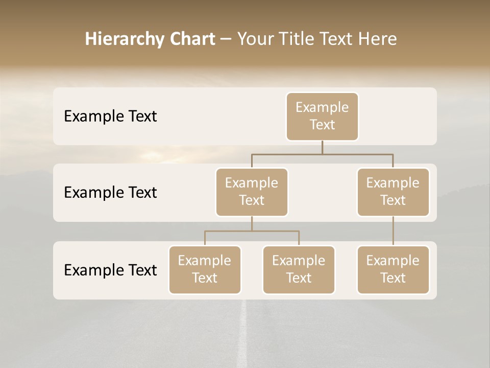 Misty Road PowerPoint Template