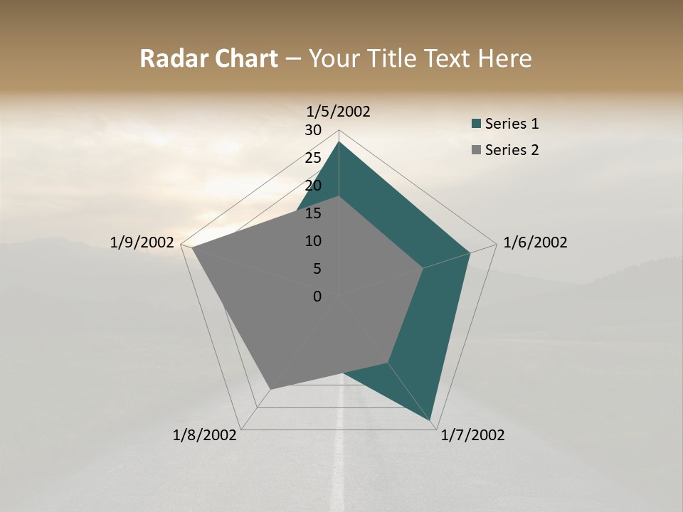 Misty Road PowerPoint Template