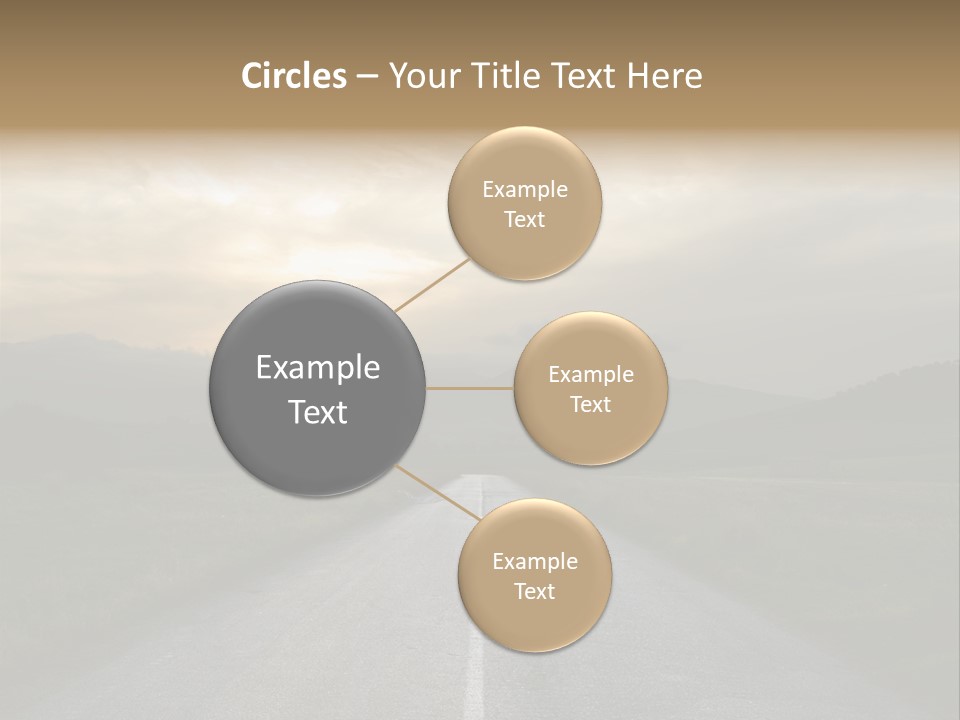 Misty Road PowerPoint Template