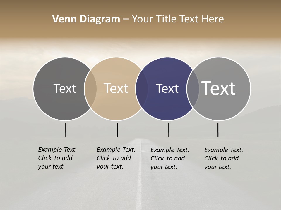 Misty Road PowerPoint Template