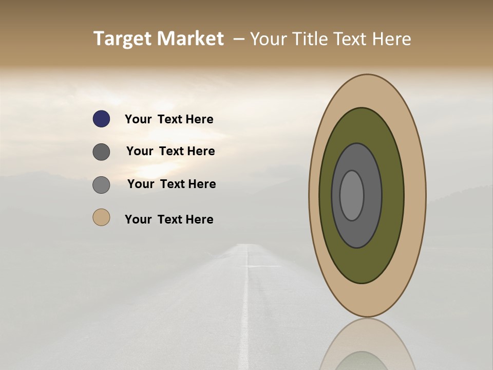 Misty Road PowerPoint Template