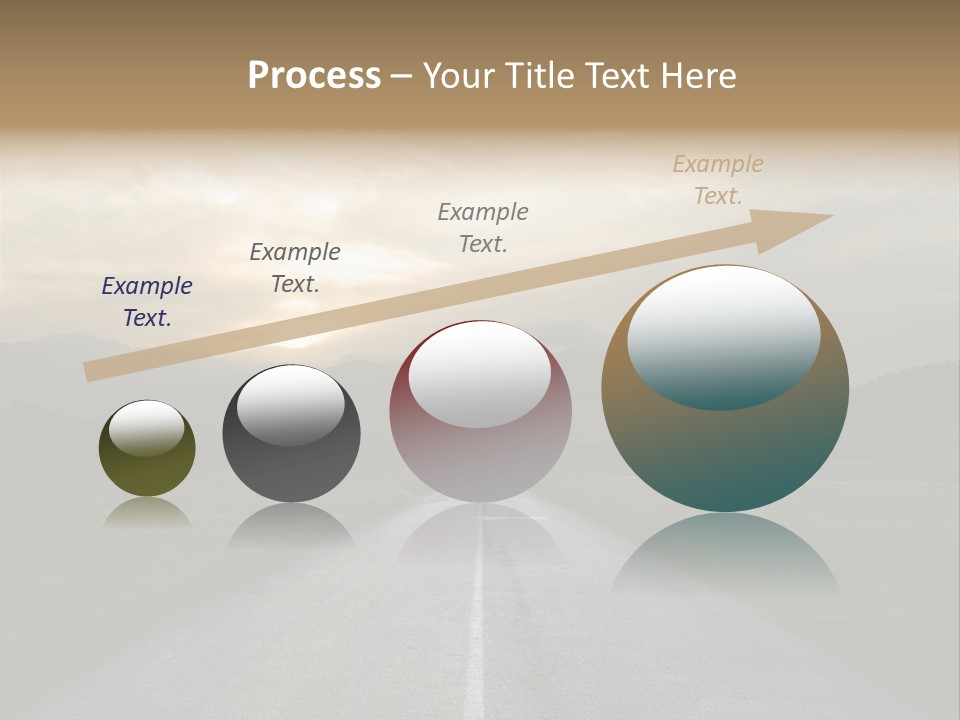 Misty Road PowerPoint Template