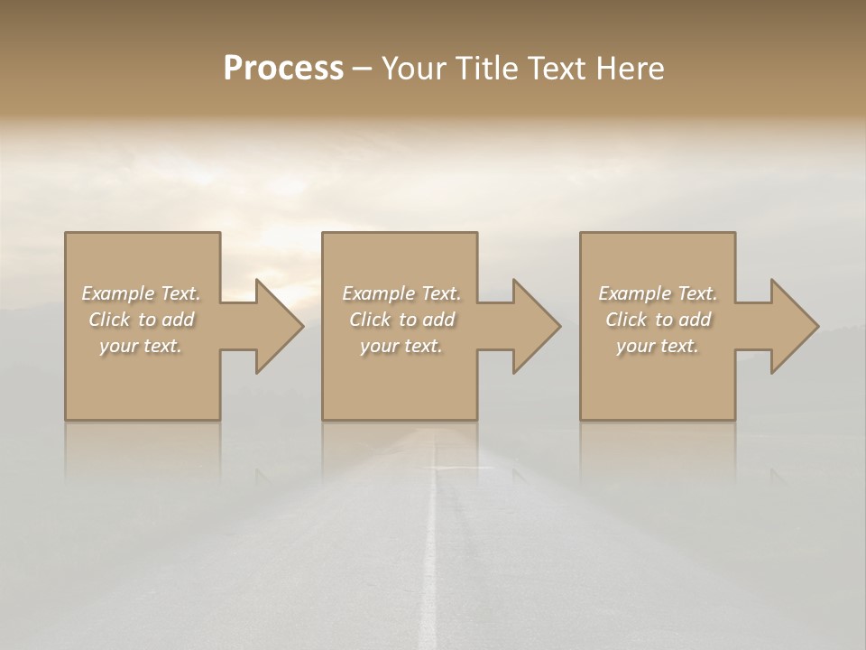 Misty Road PowerPoint Template