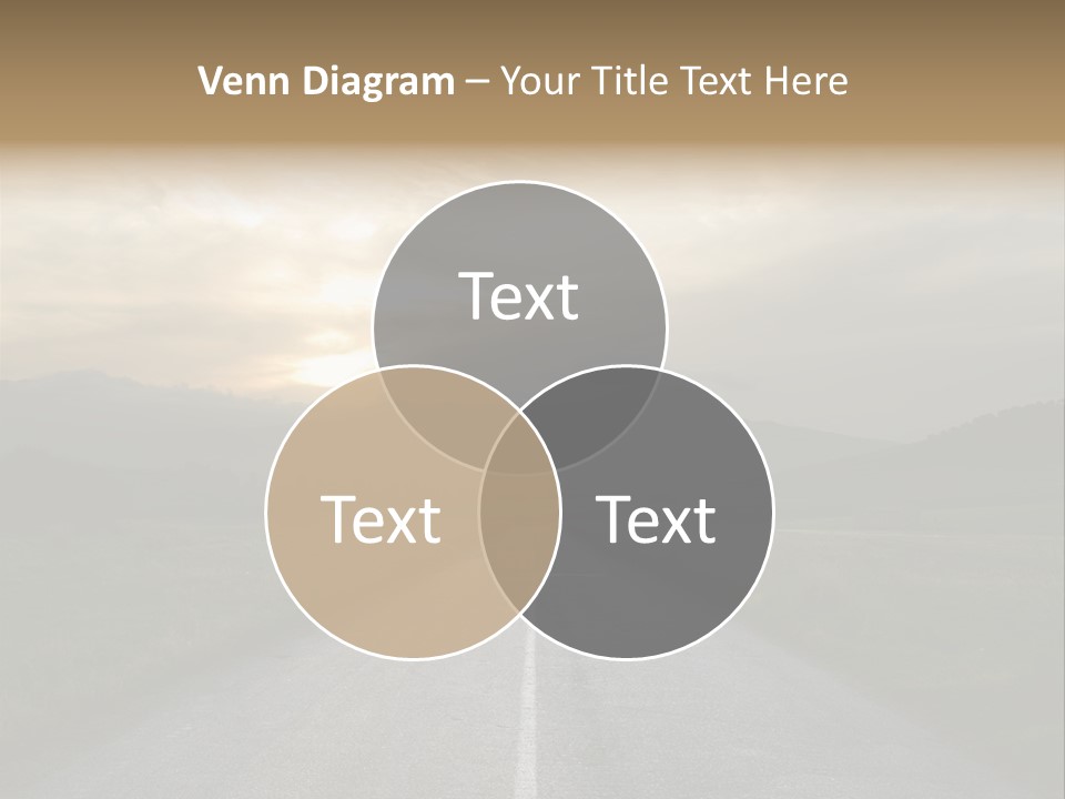 Misty Road PowerPoint Template