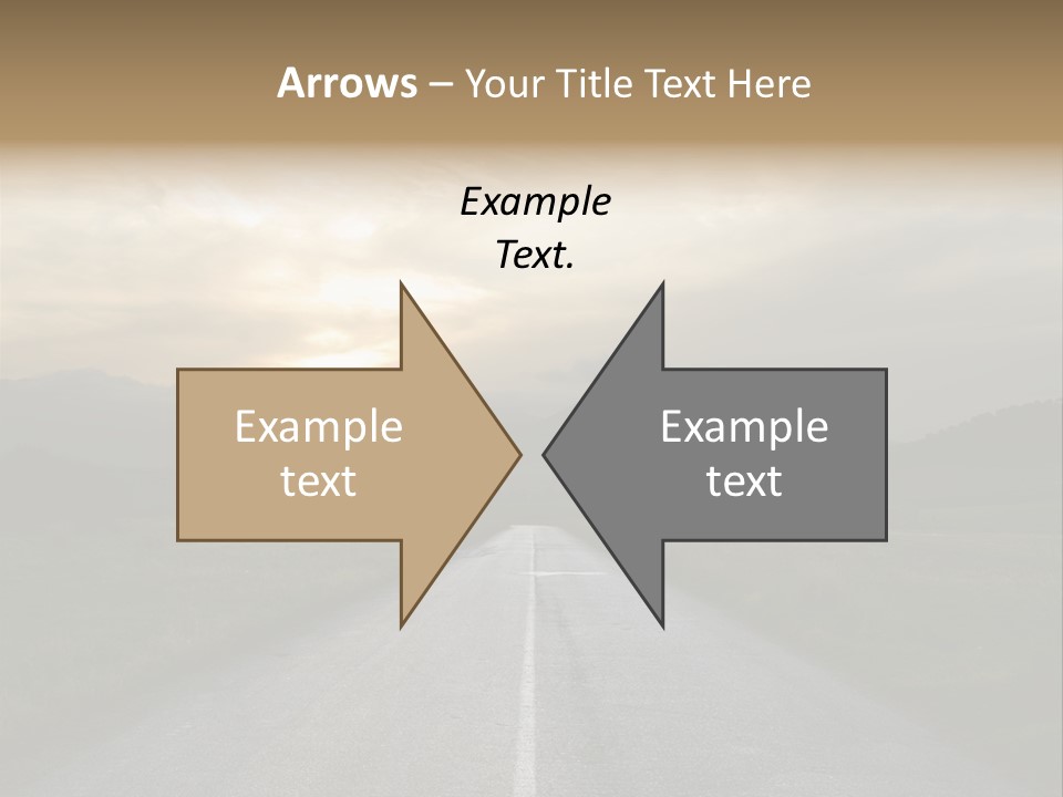 Misty Road PowerPoint Template
