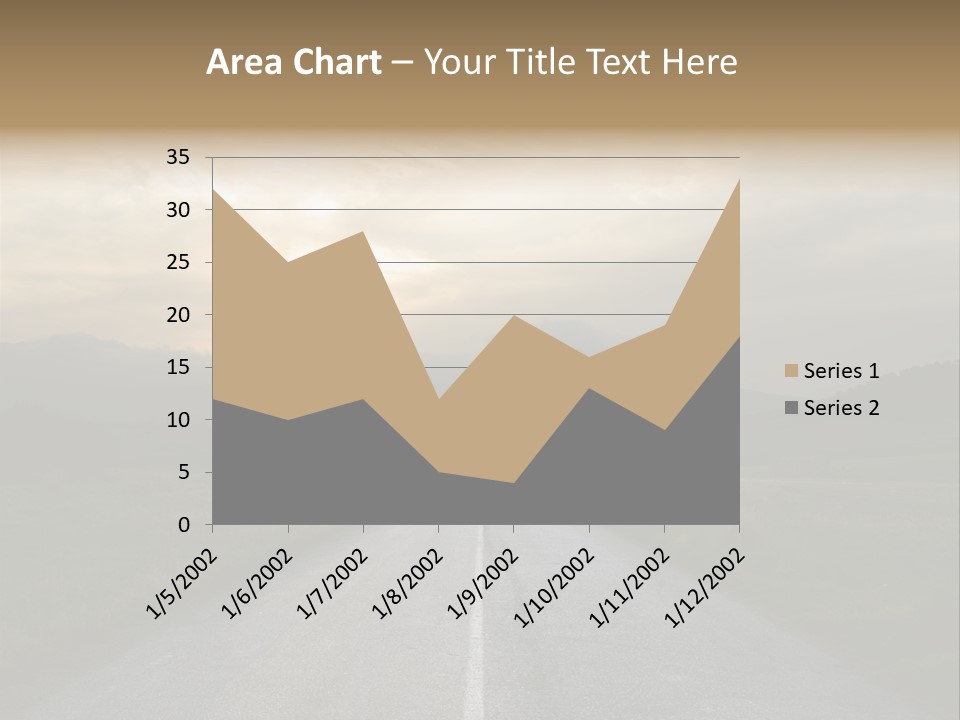 Misty Road PowerPoint Template