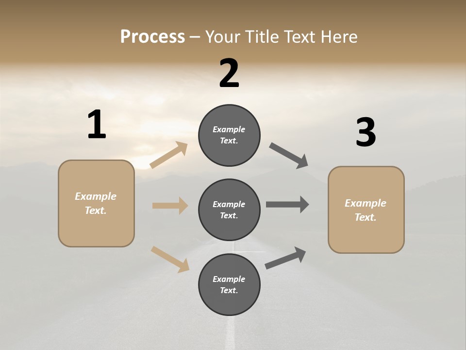 Misty Road PowerPoint Template