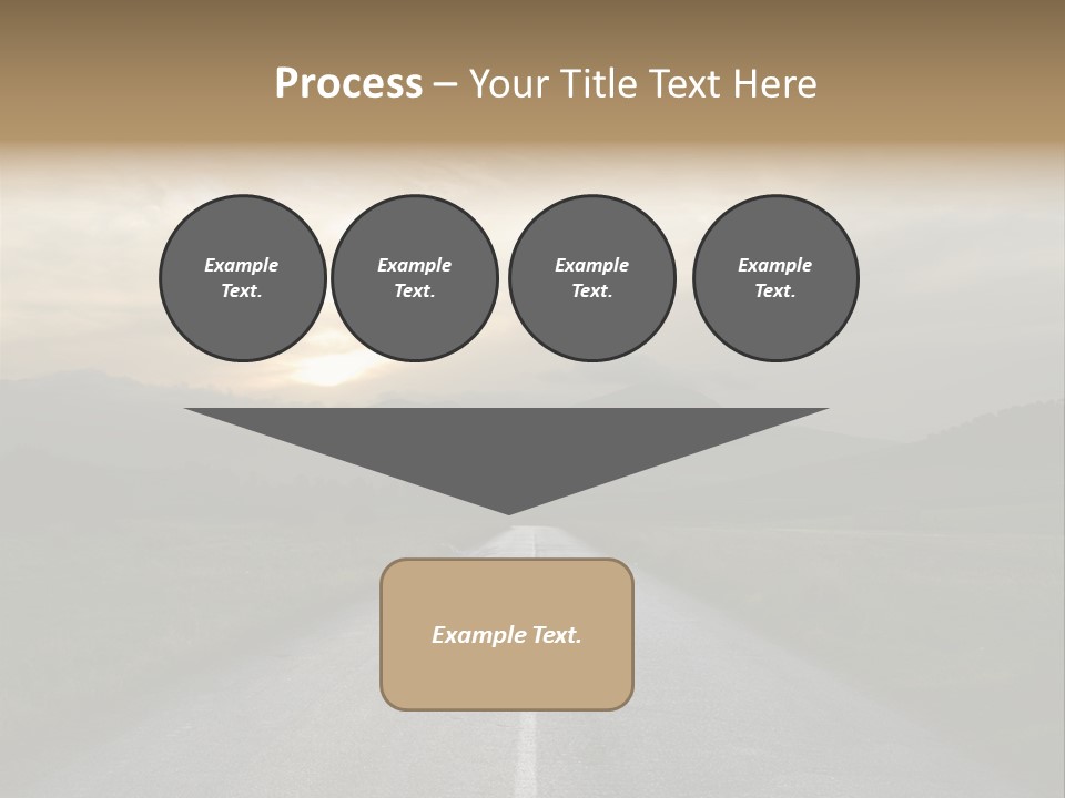 Misty Road PowerPoint Template