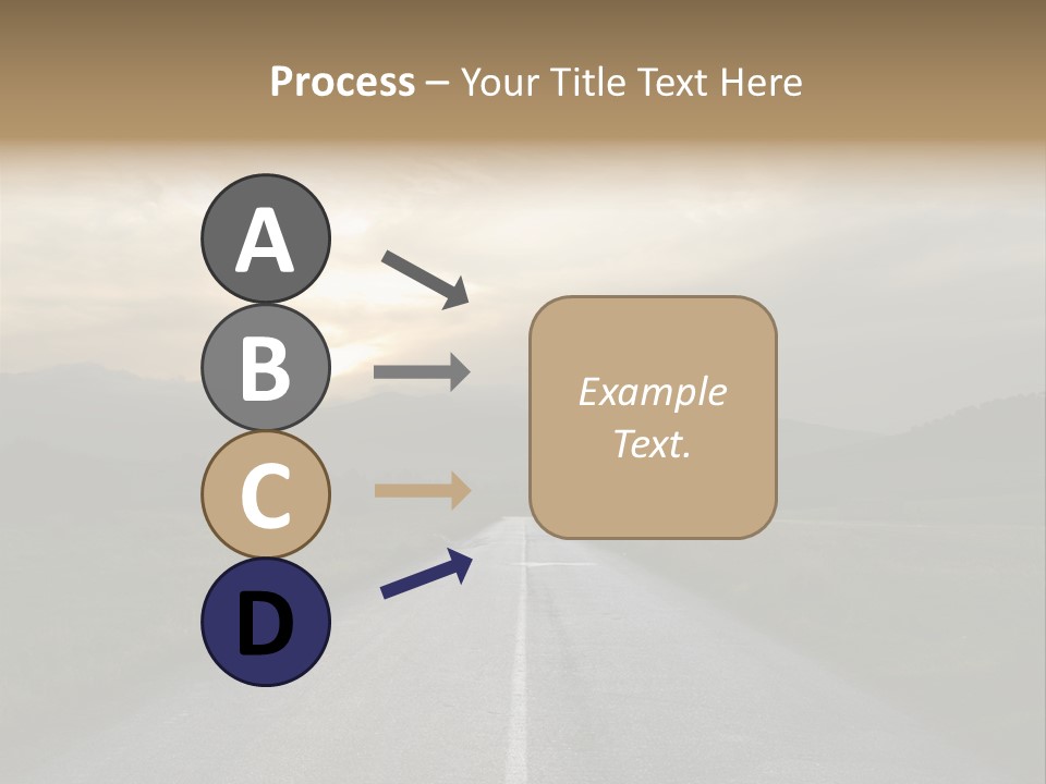 Misty Road PowerPoint Template